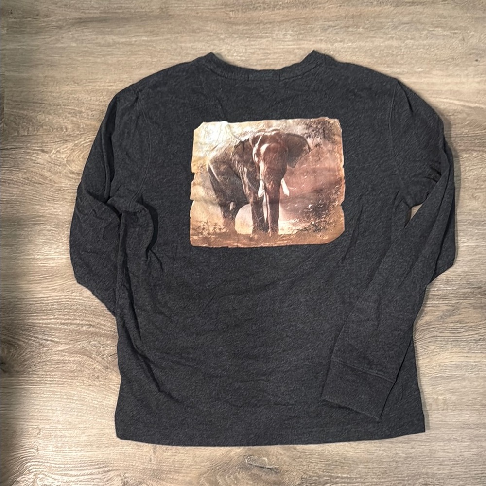 Men’s Banana Republic Charcoal Graphic Tee